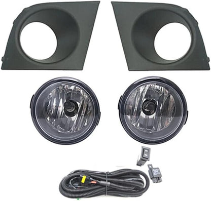 ya 2 8.15 LED fog light cover f for Ram e wiring grille suitable for Nissan Tiida Latio 2005-2008 1 set