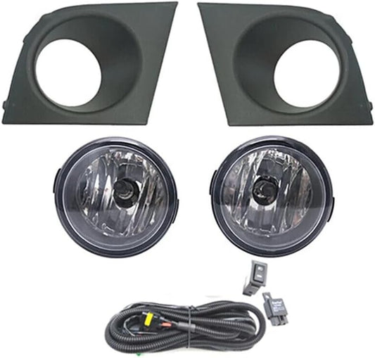 ya 2 8.15 LED fog light cover f for Ram e wiring grille suitable for Nissan Tiida Latio 2005-2008 1 set