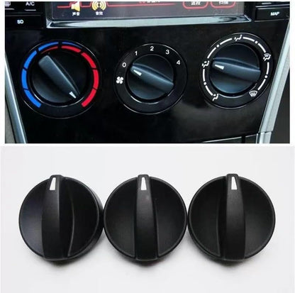 ya 9 10.24 3pcs for Mazda 6 air conditioning panel knob switch