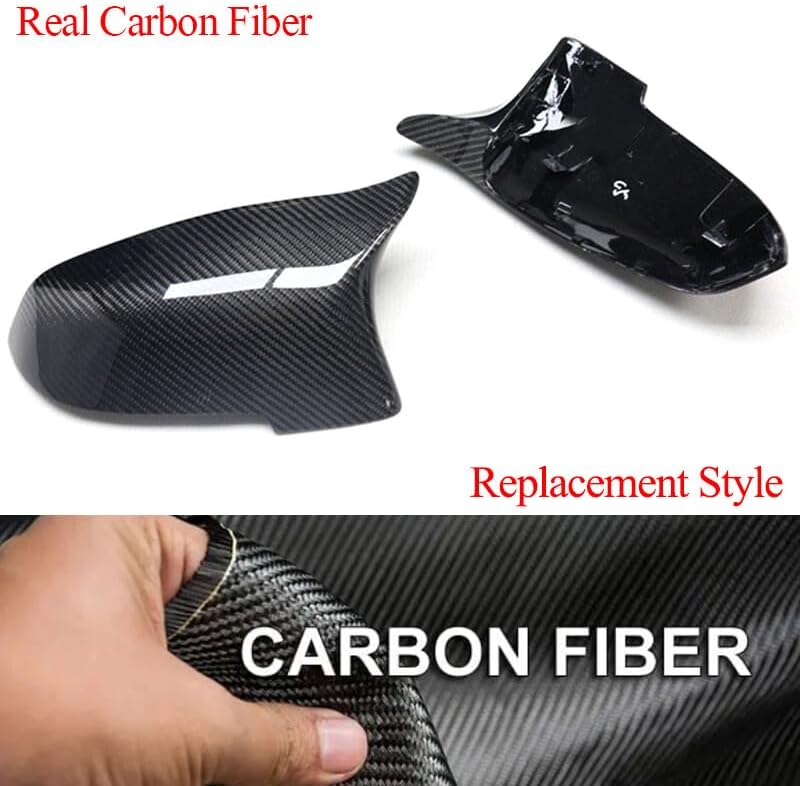 ya 11 9.14 baidiReplace for BMW 5 SER F10 F18 2010-2013 PRE Carbon Fiber Side Mirror Cover Caps
