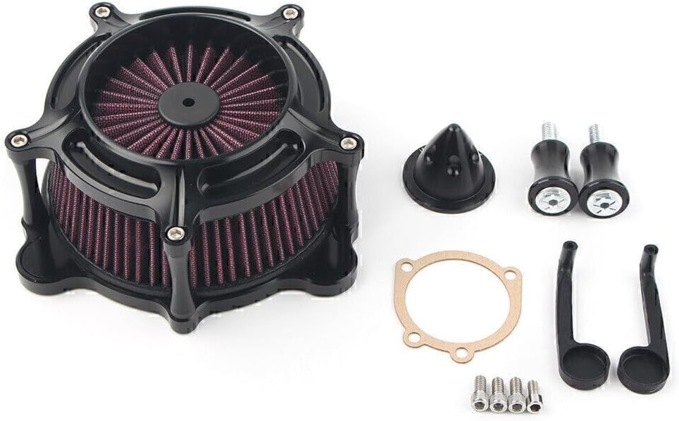 ya 10 9.16 zhengce Motor Air Cleaner Spike Intake Filter Fit Harley Softail 93-15 Touring 1993