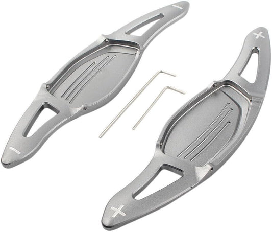 ya 4 8.8.2 for Audi R8 RS3 RS4 RS5 TT RS Gray 2x Steering Wheel Paddle Shifter Extension