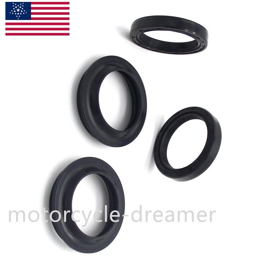 ya 13 9.15 baidi for Suzuki Fork Dust Wiper Seals Kit LS650 Boulevard S40 LS650 Savage 1986-04