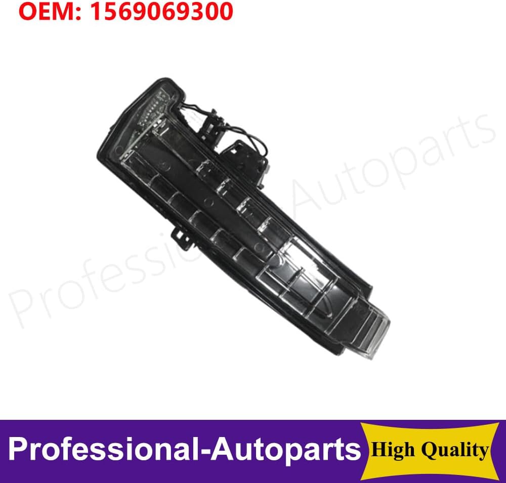 ya 11 9.14 baidiLeft Side Mirror Sequential Blink Turn Signal Light for for Mercedes E C Class 09-15
