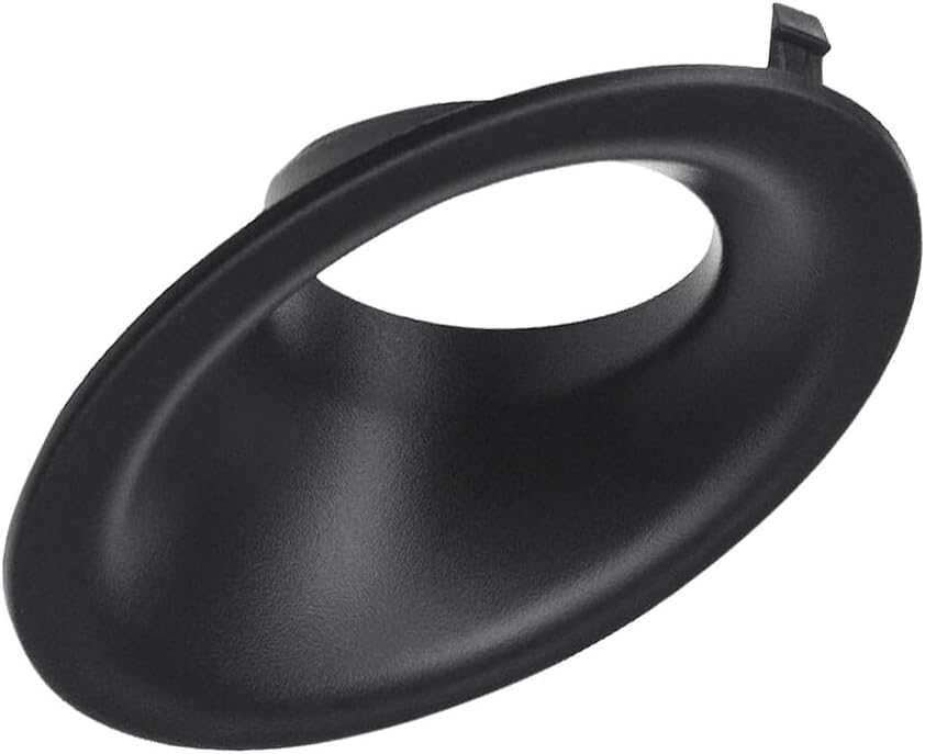 ya 9 10.24 Front Right Fog Light Lamp Cover Bezel Black Plastic for Challenger 2015-2020