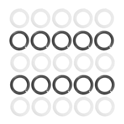 ya 13 9.15 baidi 20 Pairs Guitar Tuner Handle Classical Tuning Pegs Tool Washer Accessories