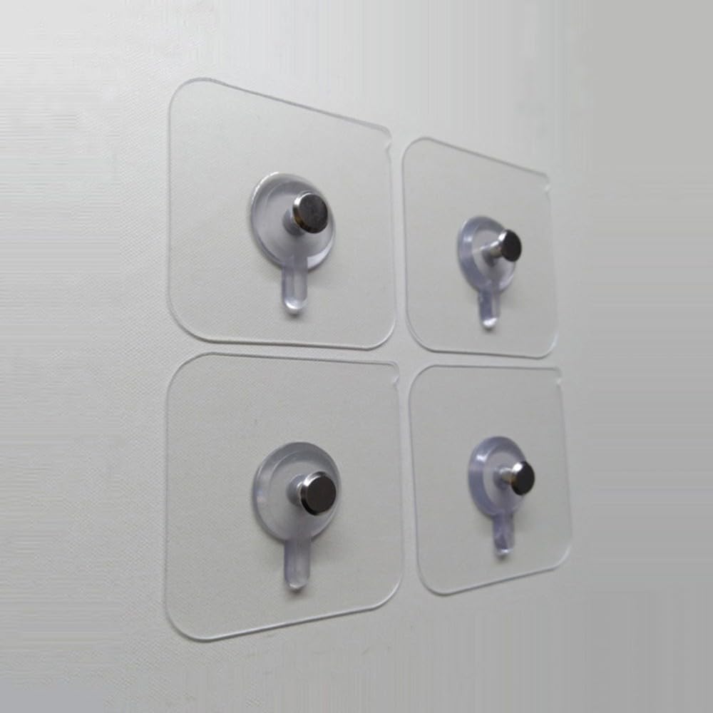 ya 26 10.21 baidi 10 Pcs No Trace Nail Non-Trace Picture Hanger Photo Hanging Kit Traceless Hooks-2
