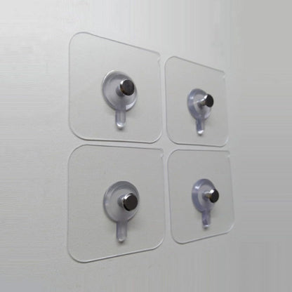 ya 26 10.21 baidi 10 Pcs No Trace Nail Non-Trace Picture Hanger Photo Hanging Kit Traceless Hooks-2