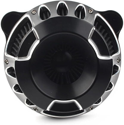 ya 10 9.16 zhengce Air Cleaner Intake Filter Hollow Out Fit Harley Touring 2000-2007 Dyna Soft