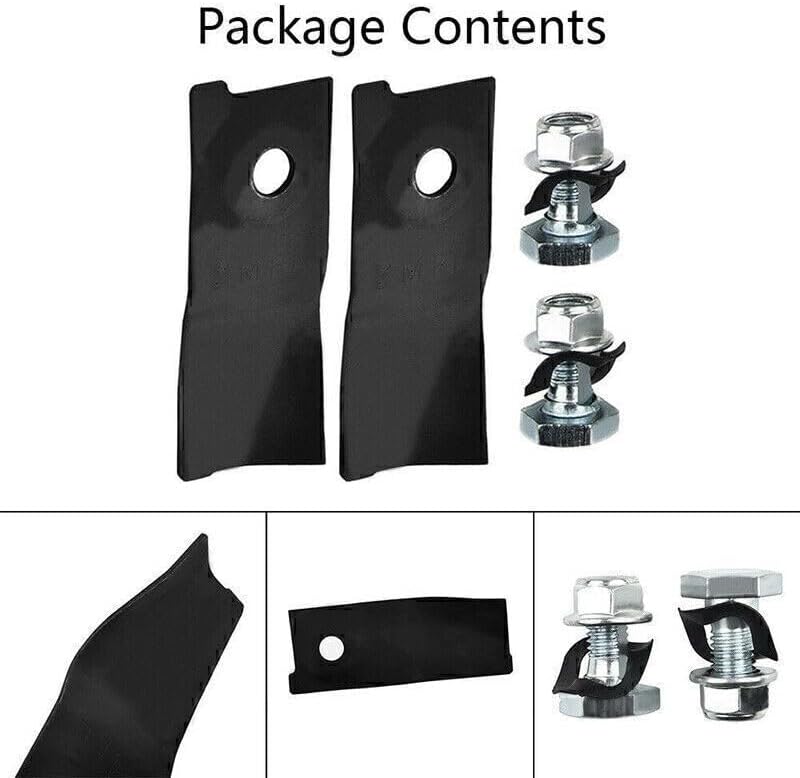 ya 26 10.21 baidi 2PCS 18 Metal Blades Bolts Spare Parts for Masport 300 400 500 600