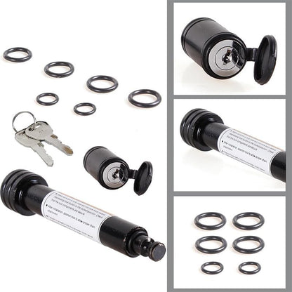 ya 5 8.24 baidi Trailer Hitch Receiver Pin Lock Set Key Like 5/8 Inch Pin for 2 Inch Hitch Receiver
