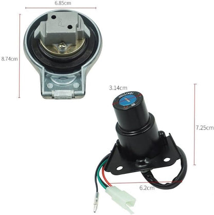 ya 9 10.24 Ignition Switch Fuel Gas Cap Cover Keys for Yamaha VIRAGO XV250 XV535 XV240 250