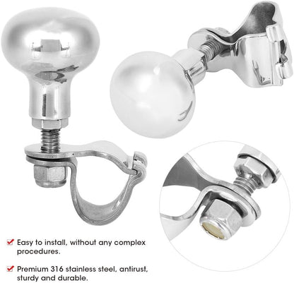 ya 5 8.10 Hot 316 Stainless Steel Steering Wheel Knob Auxiliary Boosters Ball Part For