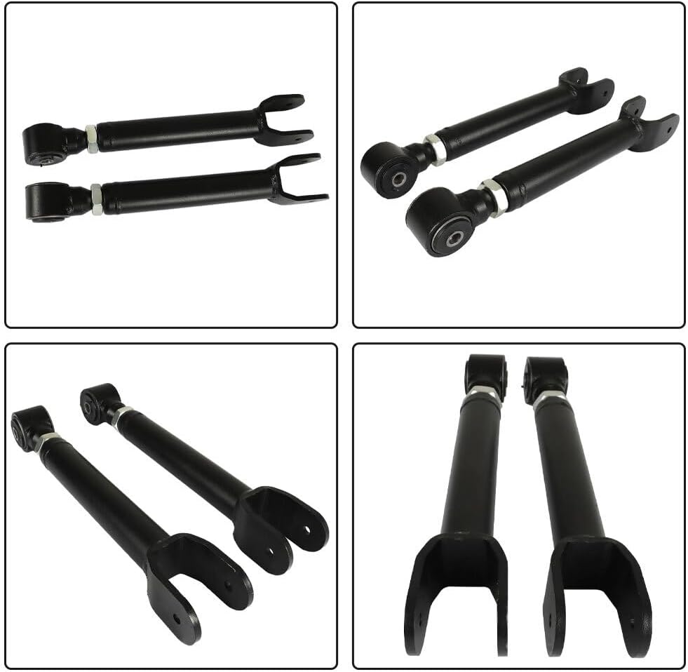 ya 9 10.24 New Front Upper Heavy Duty Adjustable Control Arms for 1986-2001 for Jeep Cherokee- A