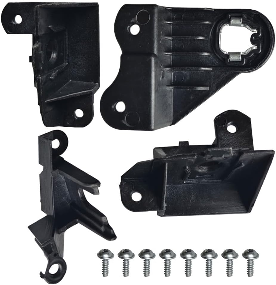 ya 5 8.10 Front Right Side Headlight Repair Kit Black for X1 F48 2014-2019 /X2 F39 2016-19