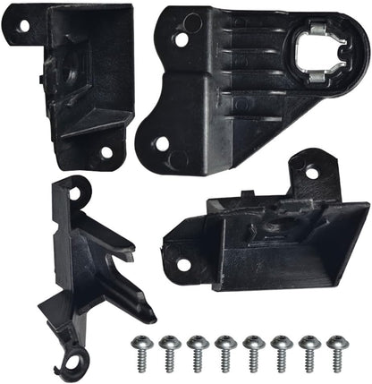 ya 5 8.10 Front Right Side Headlight Repair Kit Black for X1 F48 2014-2019 /X2 F39 2016-19