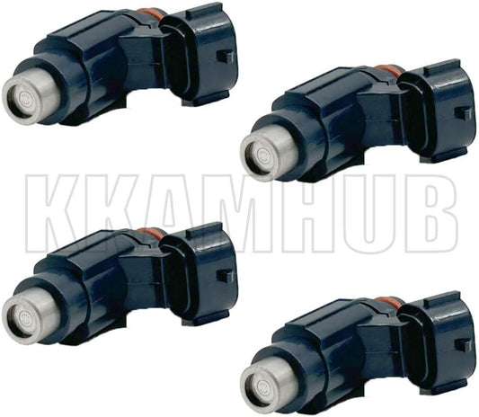 ya 2 8.15 4-Pack Fuel Injector 490330013 for Kawasaki Motorcycle 2008 Z750-ZR750L8F