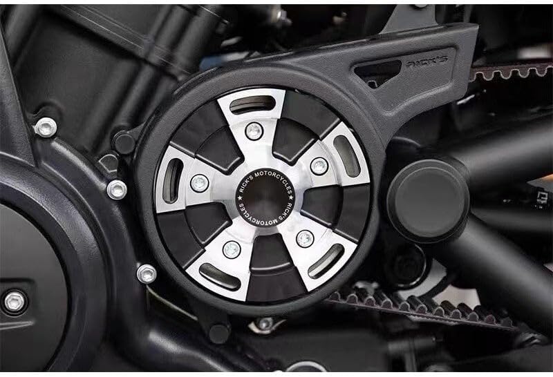 ya 28 10.13 zhengce Left Sprocket Cover Pulley Cover for Sportster S 1250 RH1250 Nightster 9