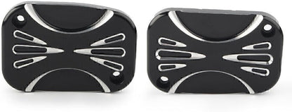 ya 10 9.16 zhengce 1x Brake Master Cylinder Cover Fluid Cap for Harley Electra Road Glide Stre