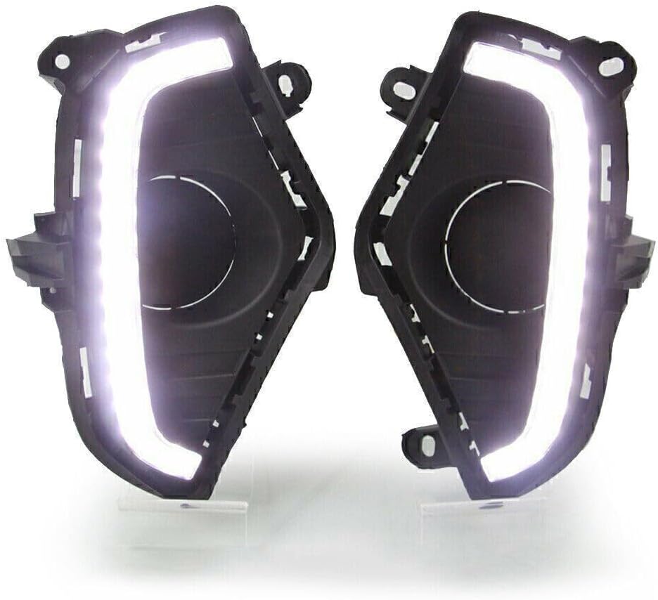 ya 13 9.15 baidi Suitable for Toyota RAV4 2019 2020 DRL Daytime Running Lights LED Fog Light