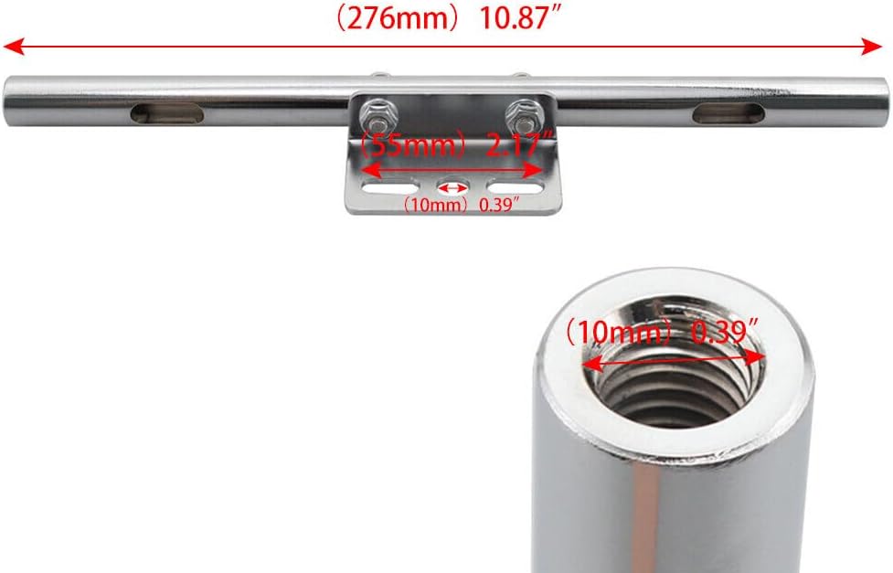 ya 2 8.15 Front Rear Short Mount Turn Signal Light Tube Bar Bracket for Harley Dyna