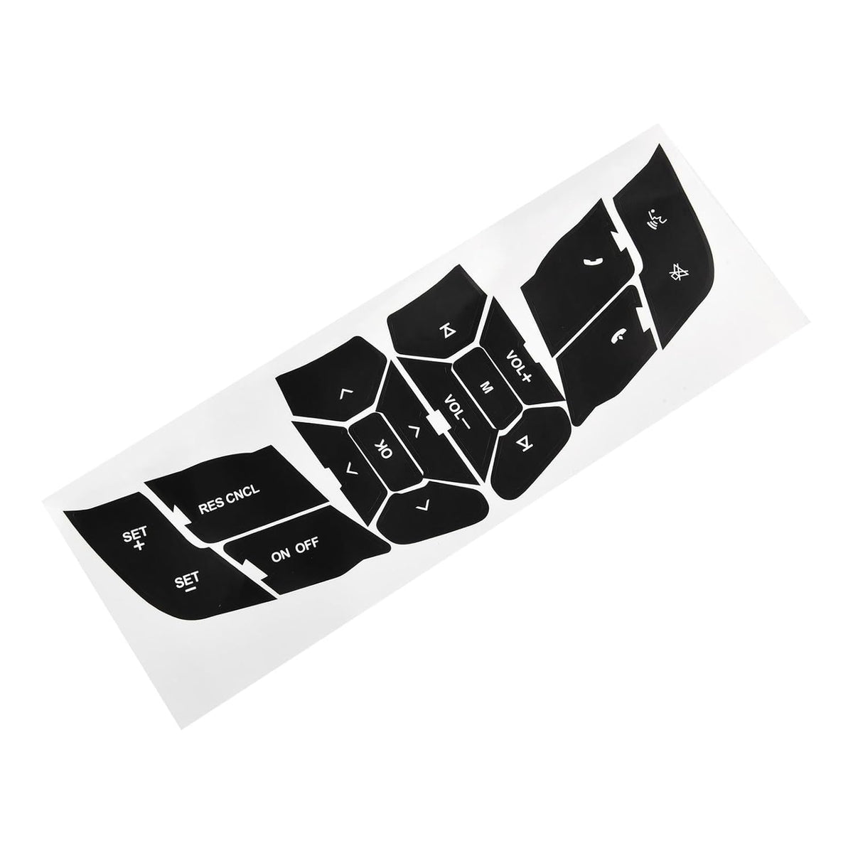 ya 23 10.7 baidi Decal Stickers for for for Ford for for Mustang Steering Buttons for Model Years 15 18
