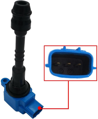 ya 9 10.24 4pcs Ignition Coils UF351 for Nissan Sentra 2002-2006 Almera 2001-2005 1.8L