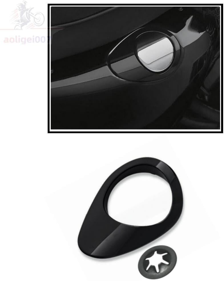 ya 23 10.7 baidi Vivid Black Right Battery Cover Trim Oil Dipstick Bezel kit for Harley Sportster