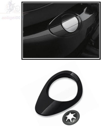 ya 23 10.7 baidi Vivid Black Right Battery Cover Trim Oil Dipstick Bezel kit for Harley Sportster