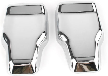 ya 4 8.14 2pcs Window Hinge Cover Trim for Jeep for Wrangler JL 2018 2019 Chrome ABS