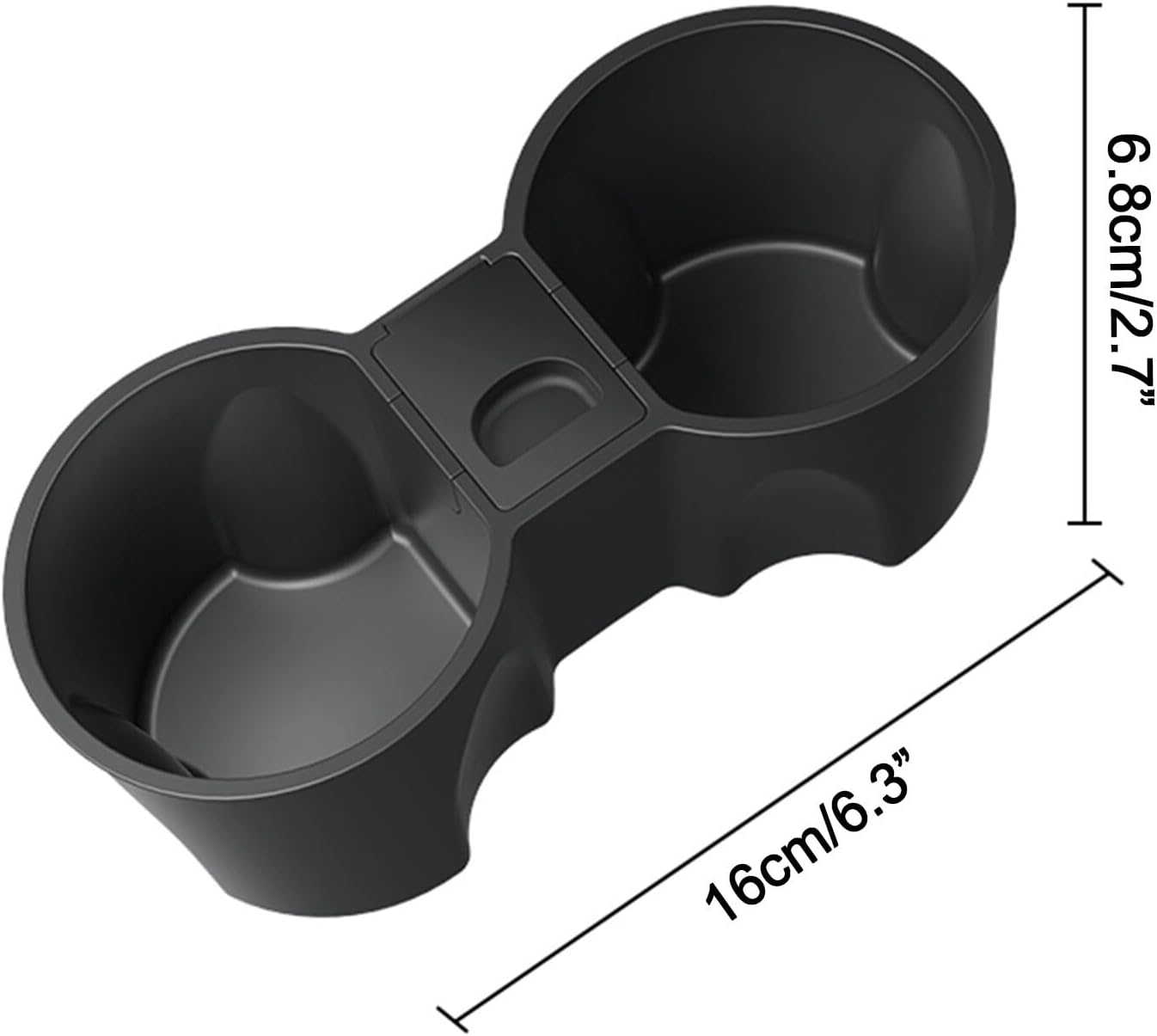ya 6 8.24 baidi for Tesla Model 3 Y 2021-2023 Storage Box Car Water Cup Holder Limiter Non-Slip