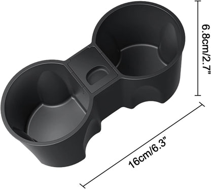 ya 6 8.24 baidi TPE Center Console Water Cup Holder Insert Storage Box Liner for Tesla Model 3/Y