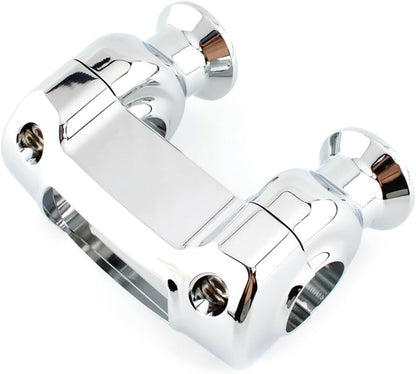 ya 4 8.8.2 1 1/4 Handlebar 32mm Riser Top Clamp Kit for Harley Softail Breakout Street Bob