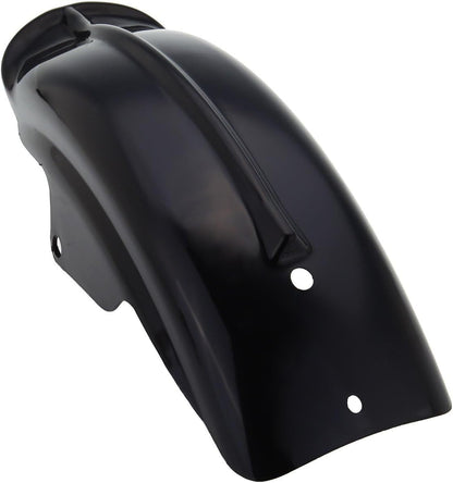 ya 4 8.10 Motorcycle Universal Black Plastic Rear Fender for Harley Bobber Chopper