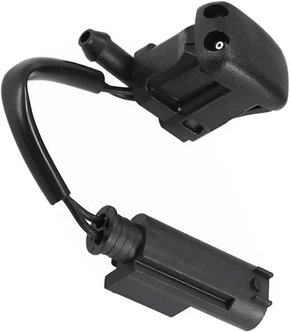 ya 12 10.8 baidi For 525i 528i 530i 540i 1997-2003 Windshield Wiper Water Jet Washer Nozzle Black
