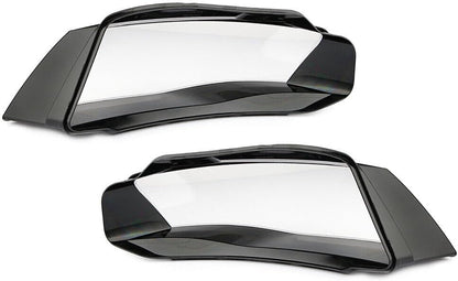 ya 7 8.24 baidi Suitable for Audi A4 2009-2012 B8 Left and Right Headlight Headlight Lens Cover Kit 