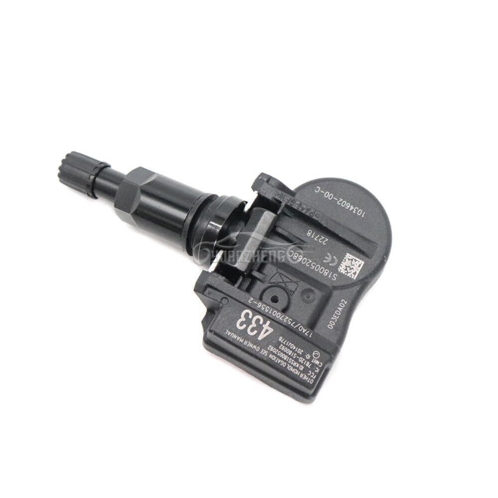 ya 3 8.24 baidi 4 Pack TPMS Tire Pressure Sensor 433MHz for Tesla Model S 3 X 1034602-00-C