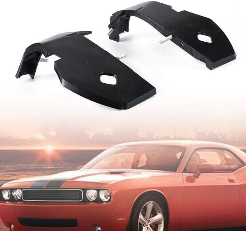 ya 2 8.15 2-piece front left and right bumper brackets to support for Dodge for Challenger