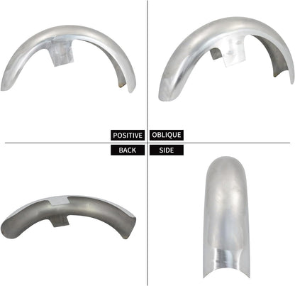 ya 7 8.24 baidi 120 R21 Wrap Front Unpainted Fender Fit for Harley Touring Glide FLH 1986-later