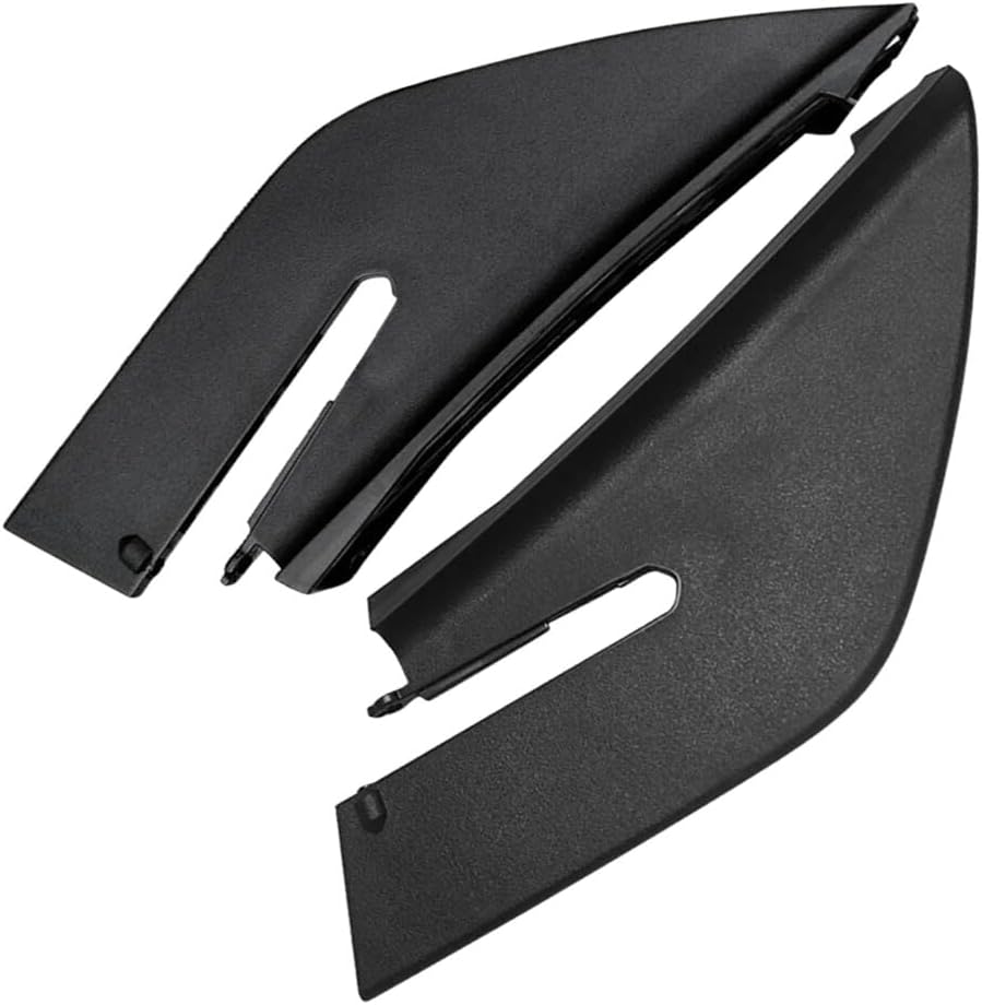 ya 6 8.14 2Pcs Black Rear Bumper Spoiler Fin Replacement 82548200 For California 2009-2014