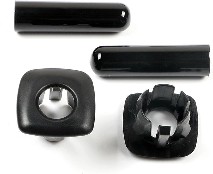 ya 5 8.10 4 Sets Door Lock Pin Cap Knob Button Cover Bezel for BMW 5 Series F10 535i 550i