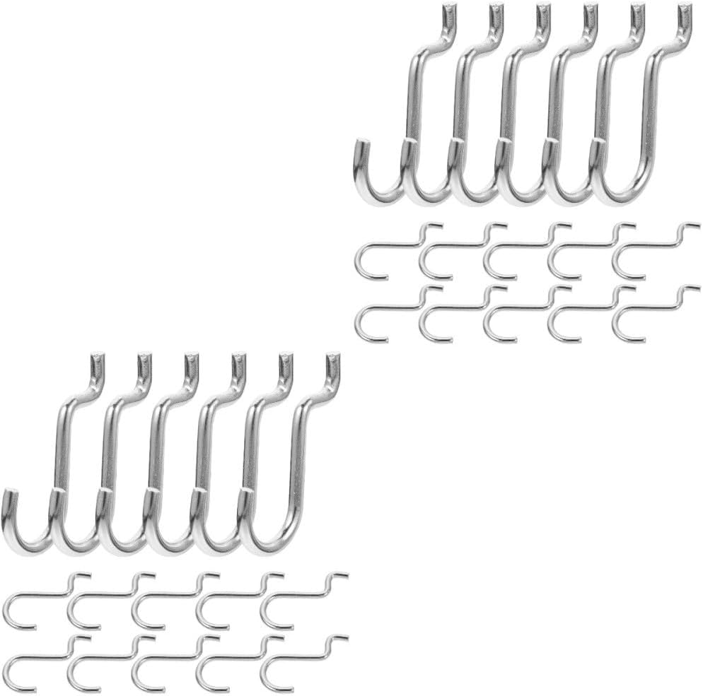 ya 26 10.21 baidi 2 Pack Iron Wire Hook Pegboard Hooks Wall Decorative Hanging for
