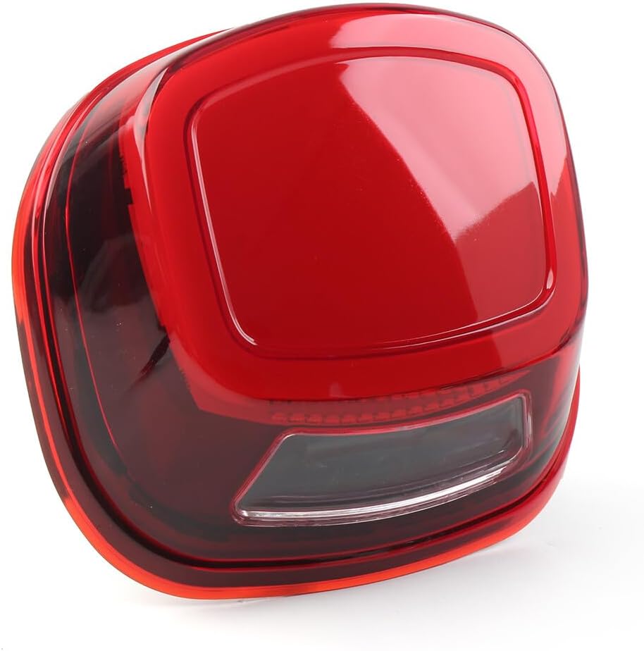 ya 10 9.16 zhengce LED Rear Brake Tail Light Red Lens For Harley Touring Softail Dyna Sportste