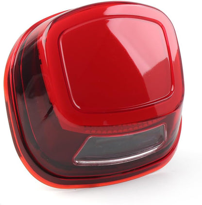 ya 10 9.16 zhengce LED Rear Brake Tail Light Red Lens For Harley Touring Softail Dyna Sportste