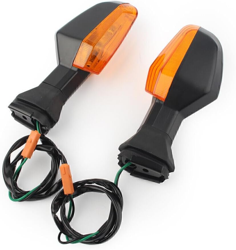 ya 11 9.14 zhengce Rear Turn Signal Light Indicator Blinker with Amber Lens for Kawasaki 300