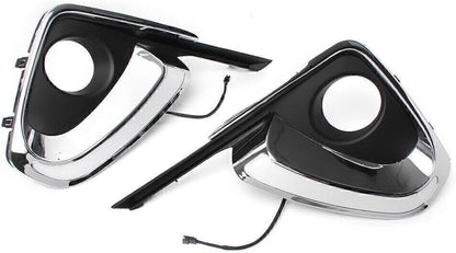 ya 13 9.15 baidi 2pcs LED daytime running fog lights cut off signal fit for Toyota Fortuner