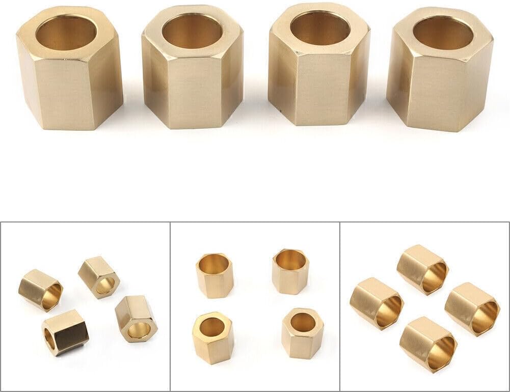 ya 2 8.15 4X Pushrod Cover Cup Set Brass Tube for Harley Sportster Ironhead Super Glide FL