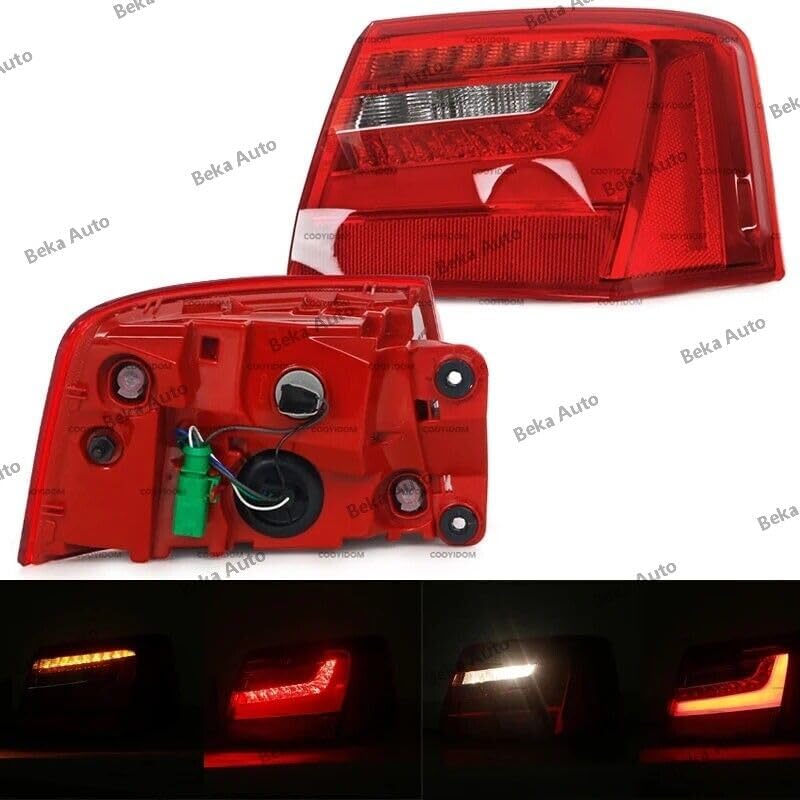 ya 2 8.15 1 piece suitable for assembling the left outer LED taillight and brake light of for Audi A6 2012-2016