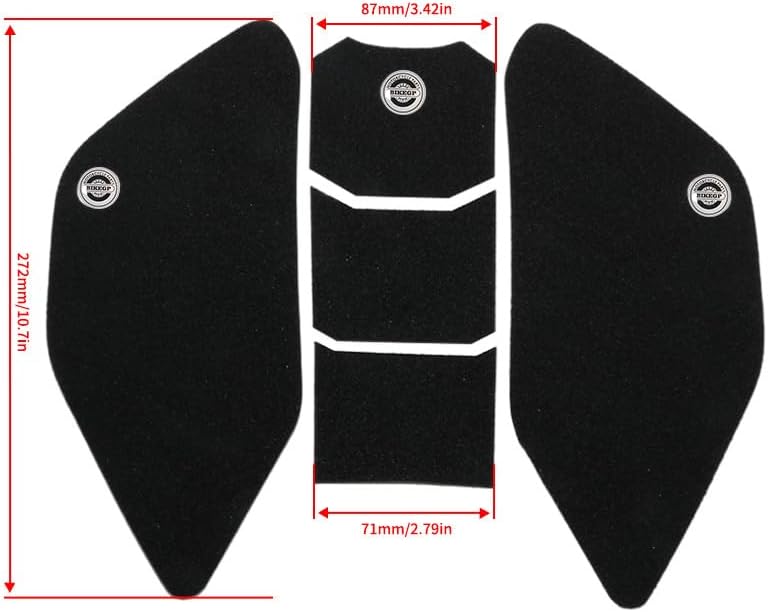 ya 23 10.7 baidi for Honda Motorcycle Tank side Pad Knee Grips Protector CB190TR 2021-2022