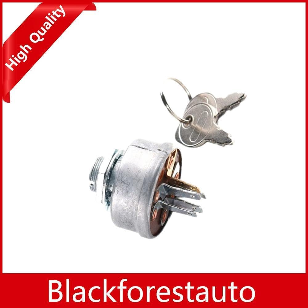 ya 5 8.10 5-Pin Mower Ignition Starter Switch with Key for Noma Murray Roper Scag Toro